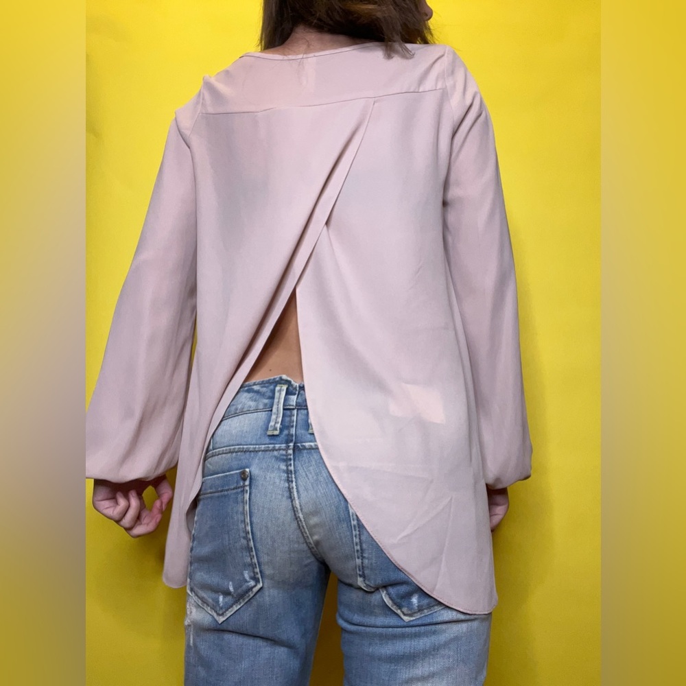 Pink blouse
